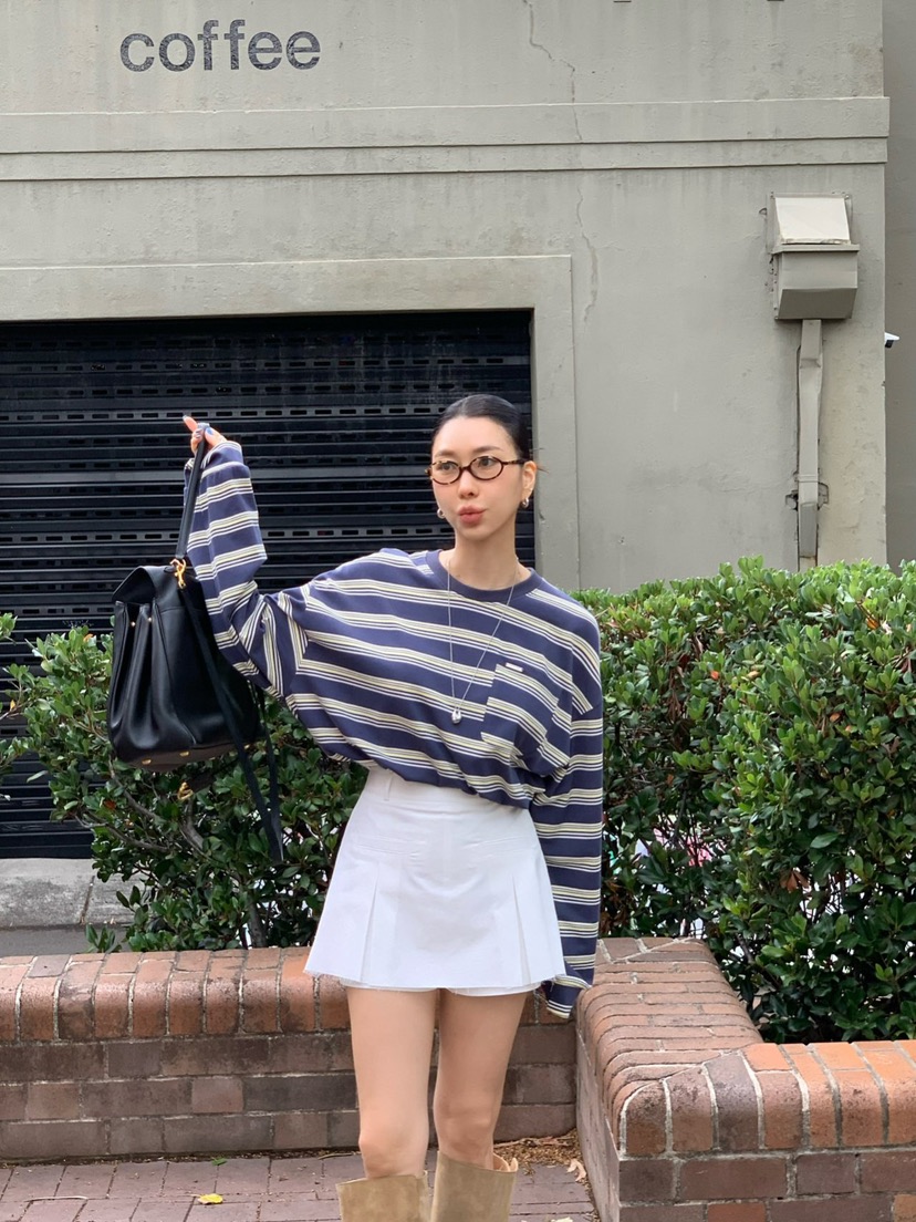 REVE CITE-L韓國代購女裝新款熱賣裙褲不含腰帶百褶褶裙REVE CITE-L裙褲