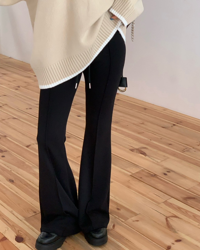 REVE CITE-L東大門實拍女士新品人氣真品時尚休閑褲褶裥REVE CITE-L休閑褲圖色1