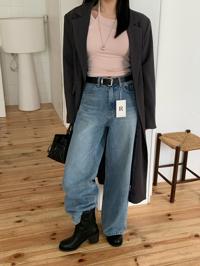 REVE CITE-L東大門代購女士新品真品時尚休閑長袖T恤雙層REVE CITE-L長袖T恤