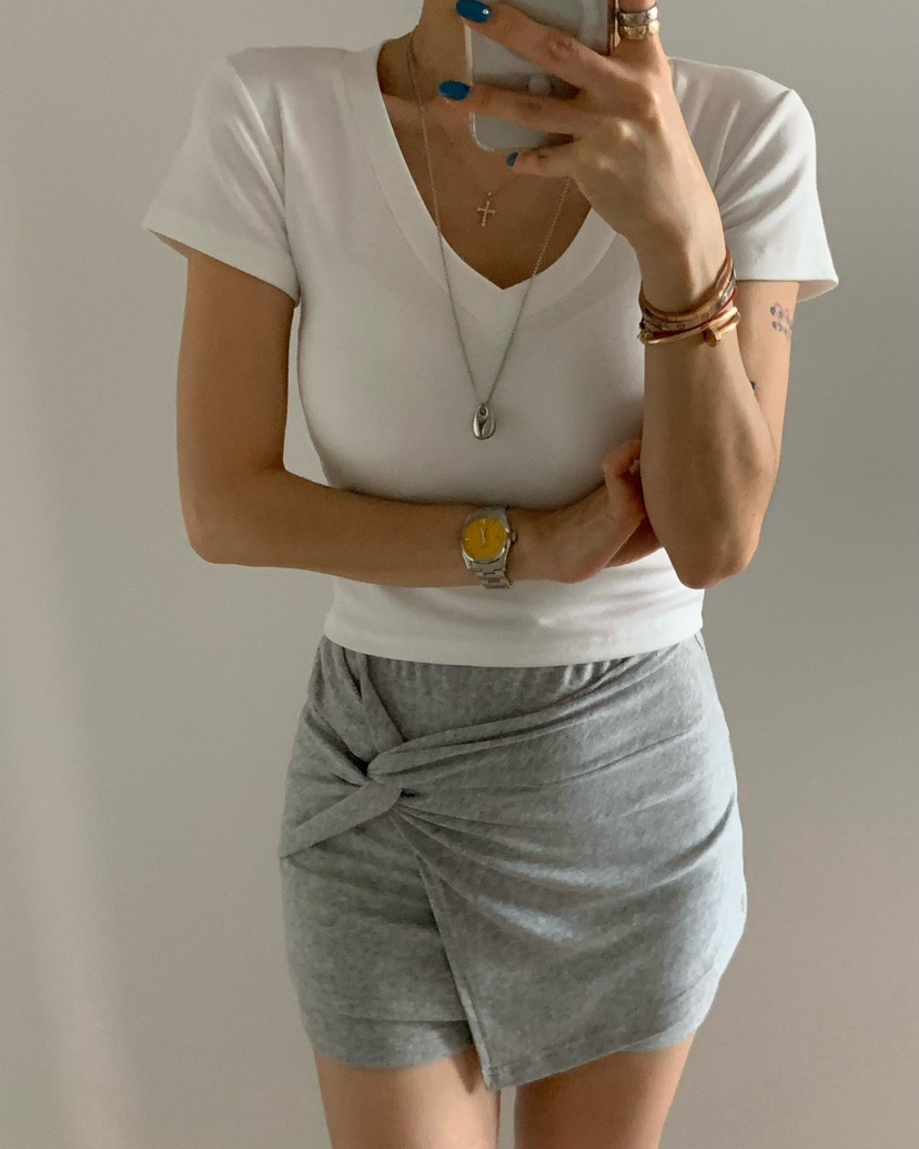 REVE CITE-L韓國直郵女士新款26春夏真品熱賣推薦休閑T恤REVE CITE-LT恤圖色2