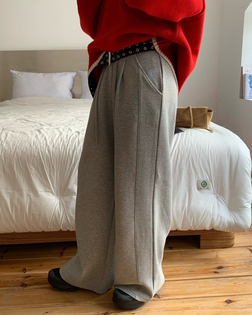 REVE CITE-L韓國直郵女士新款熱賣休閑26春夏休閑褲雙排扣REVE CITE-L休閑褲