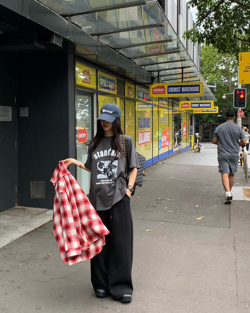 REVE CITE-L韓國直郵女士新款熱賣休閑26春夏休閑褲雙排扣REVE CITE-L休閑褲