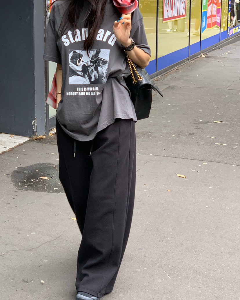 REVE CITE-L韓國直郵女士新款熱賣休閑26春夏休閑褲雙排扣REVE CITE-L休閑褲