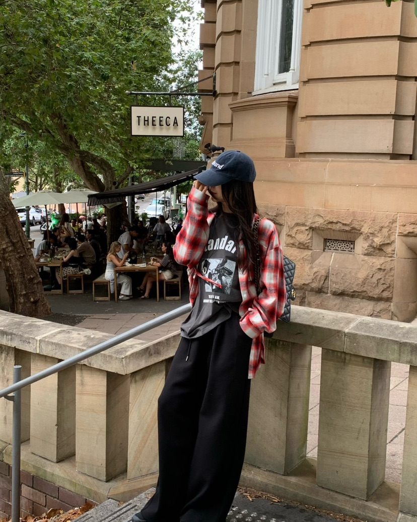 REVE CITE-L韓國直郵女士新款熱賣休閑26春夏休閑褲雙排扣REVE CITE-L休閑褲