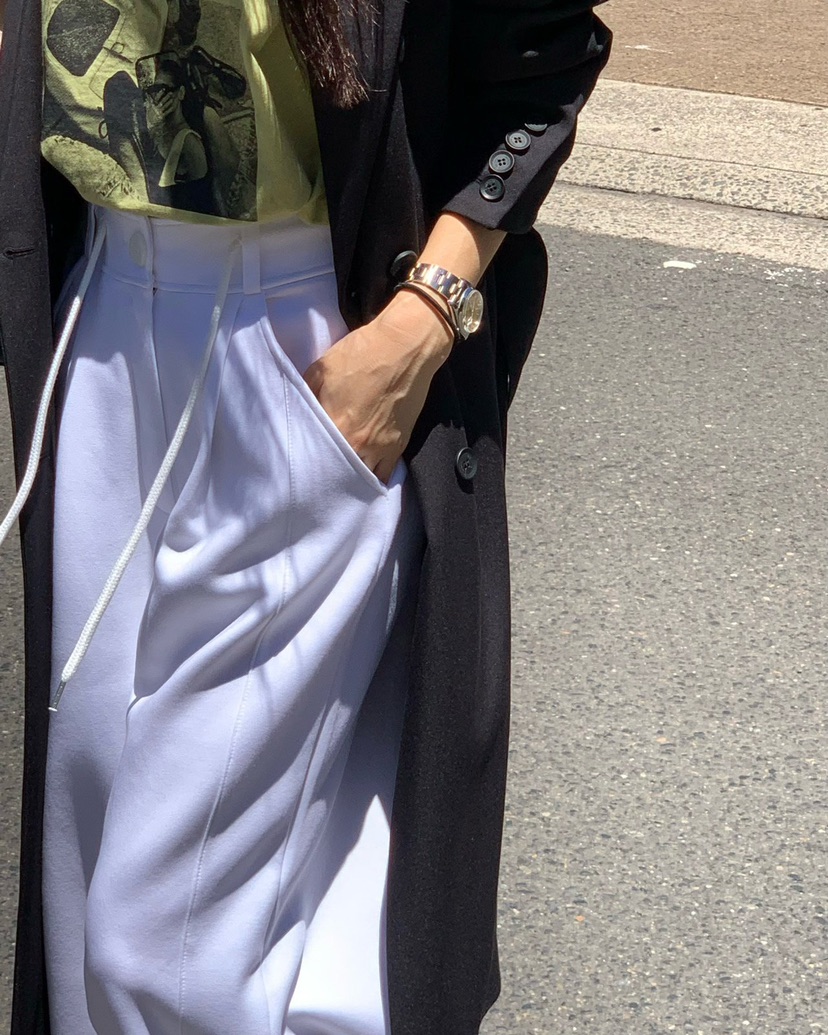 REVE CITE-L韓國直郵女士新款熱賣休閑26春夏休閑褲雙排扣REVE CITE-L休閑褲