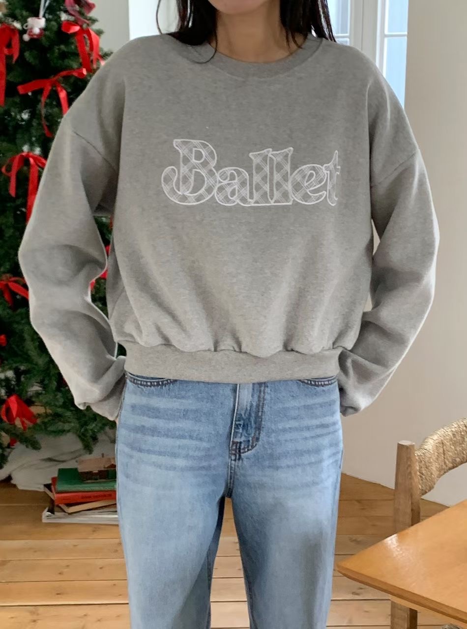 BLUSHER韓國直郵女裝新品人氣26春夏休閑推薦職業真品衛衣BLUSHER衛衣圖色2