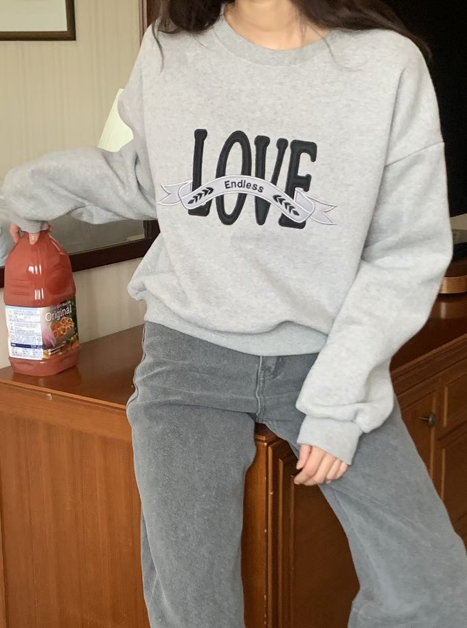 BLUSHER東大門直郵女士新款真品推薦26春夏人氣熱賣休閑衛衣BLUSHER衛衣圖色1