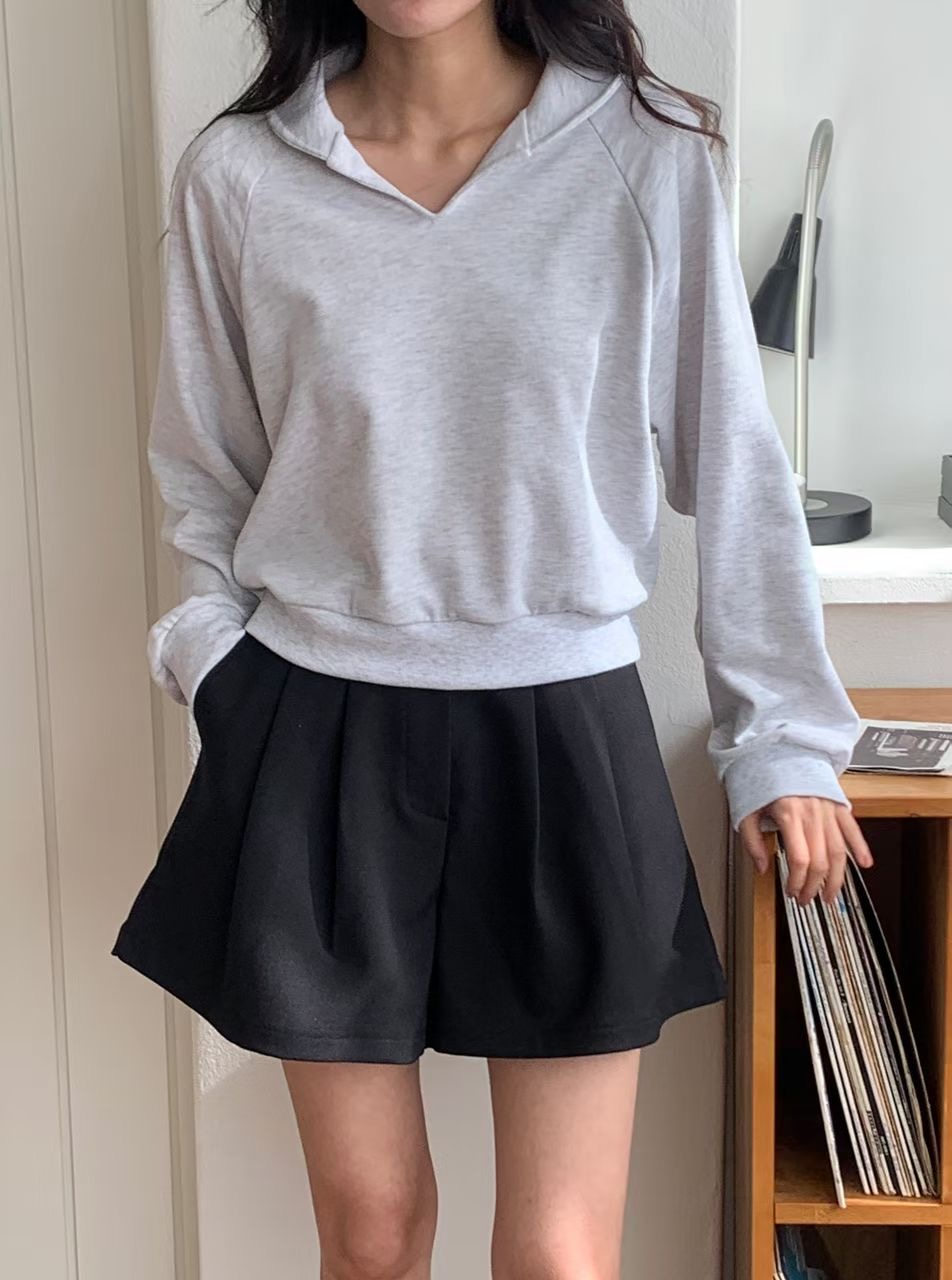 BLUSHER韓國直郵女裝新品推薦人氣26春夏熱賣真品休閑衛衣BLUSHER衛衣圖色1