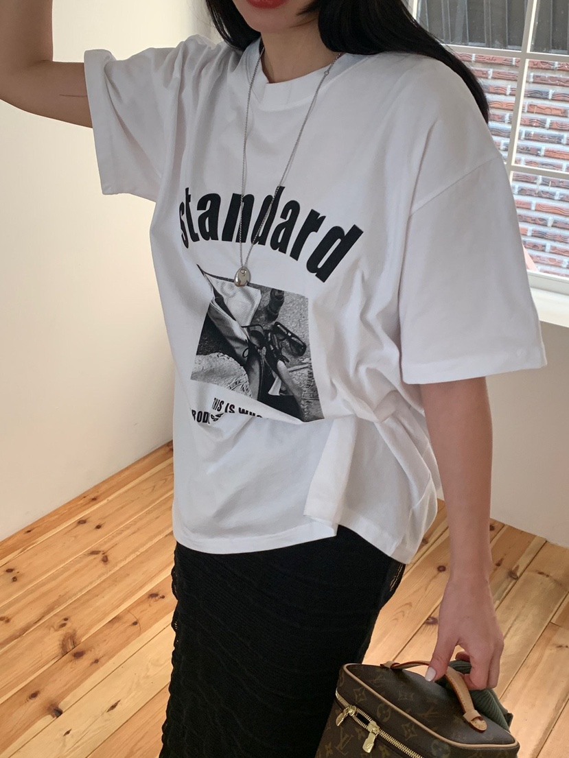 REVE CITE-L東大門代購女裝新款職業真品休閑推薦人氣T恤REVE CITE-LT恤