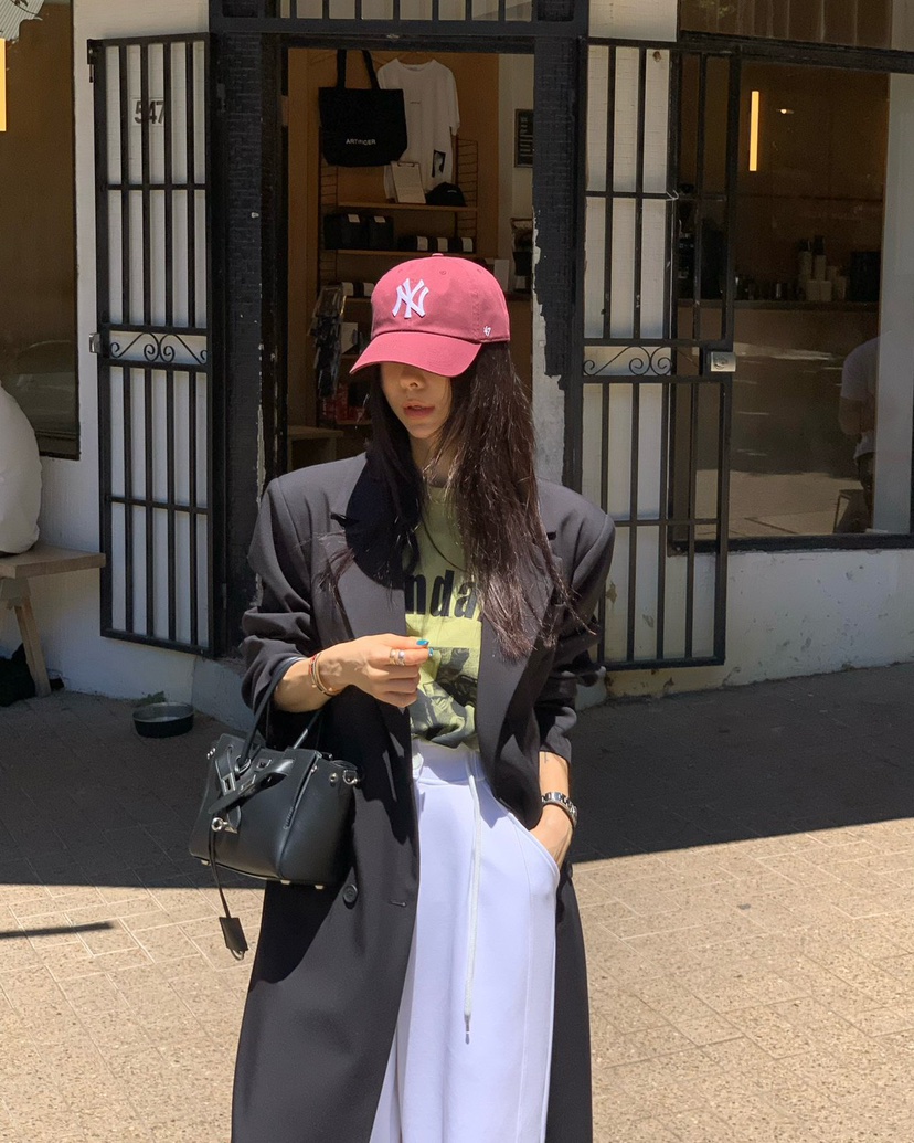 REVE CITE-L東大門直郵女士新品休閑中長款大衣含腰帶系帶REVE CITE-L中長款大衣