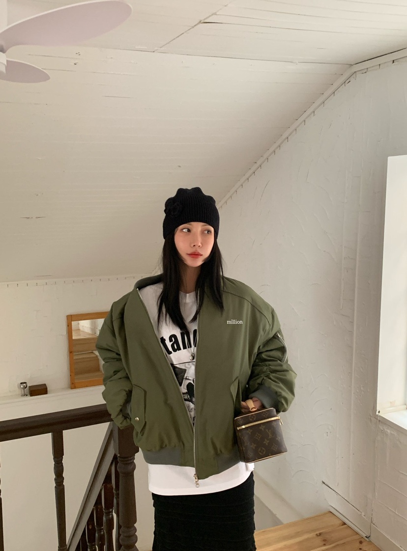 REVE CITE-L東大門實拍女士新品真品推薦職業熱賣短款棉服REVE CITE-L短款棉服