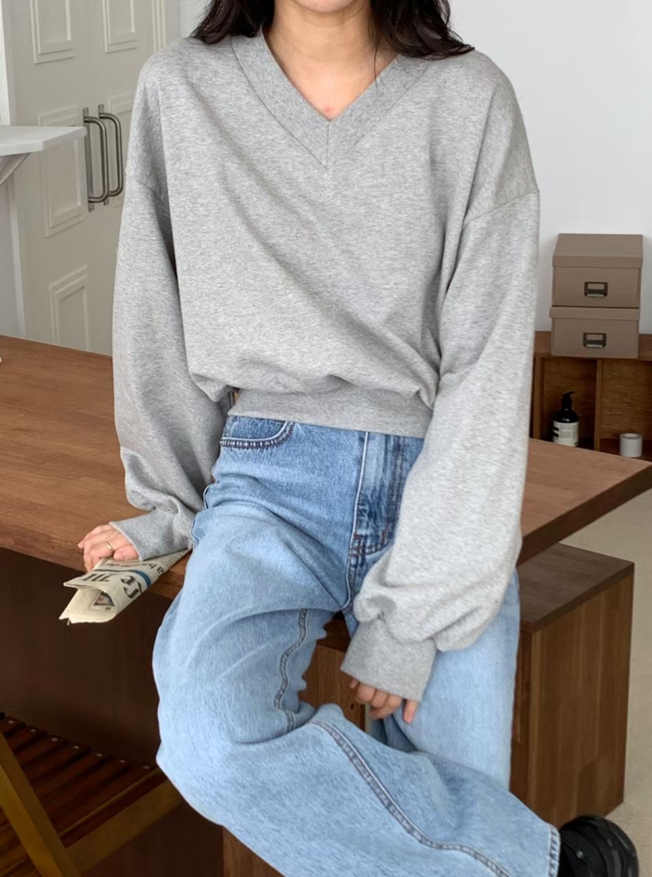 BLUSHER韓國代購女裝新款人氣推薦真品職業熱賣時尚休閑衛衣BLUSHER衛衣圖色3