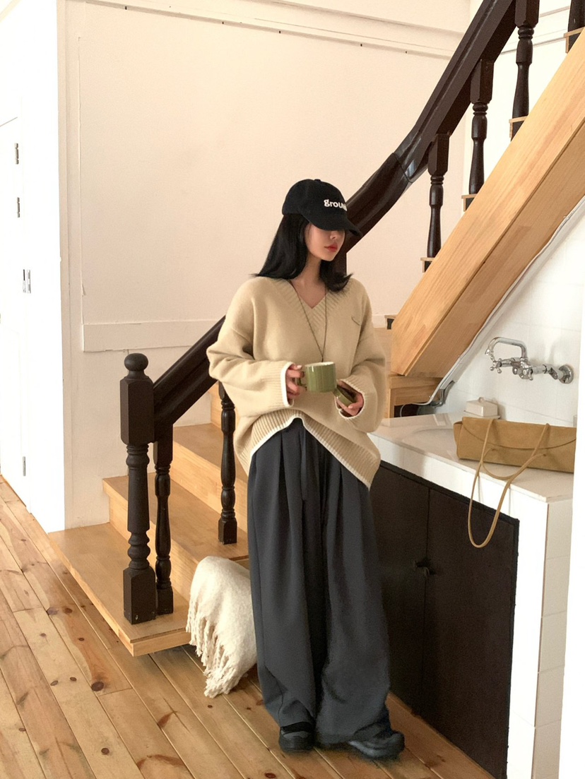 REVE CITE-L韓國直郵女士新品熱賣人氣真品休閑時尚休閑褲REVE CITE-L休閑褲