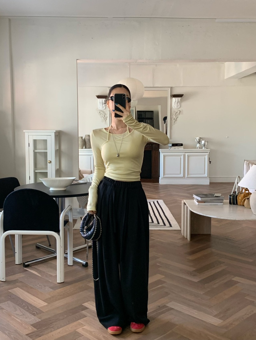 REVE CITE-L韓國直郵女士新品熱賣人氣真品休閑時尚休閑褲REVE CITE-L休閑褲