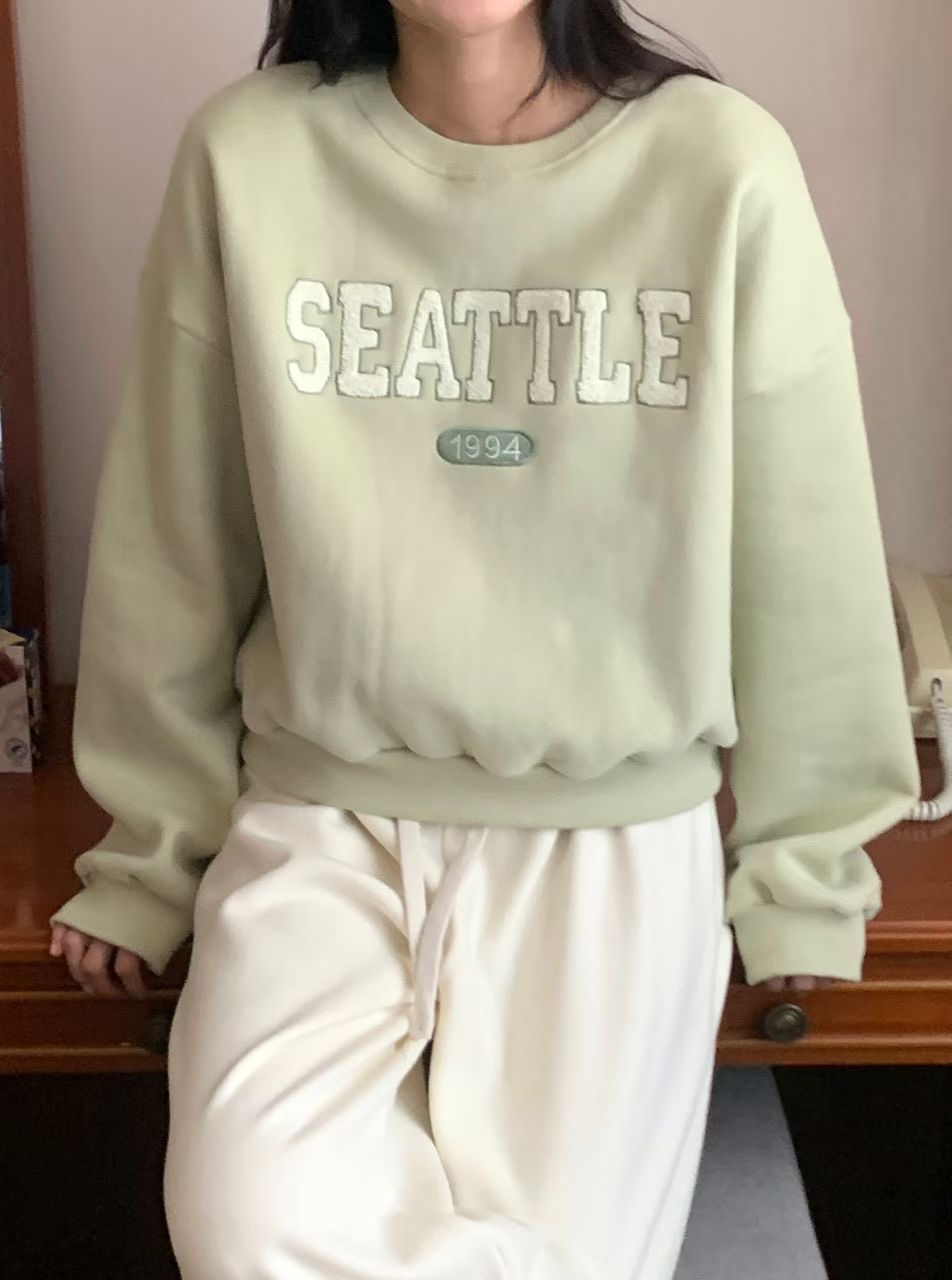 BLUSHER東大門直郵女裝新品熱賣時尚真品26春夏推薦職業衛衣BLUSHER衛衣圖色1