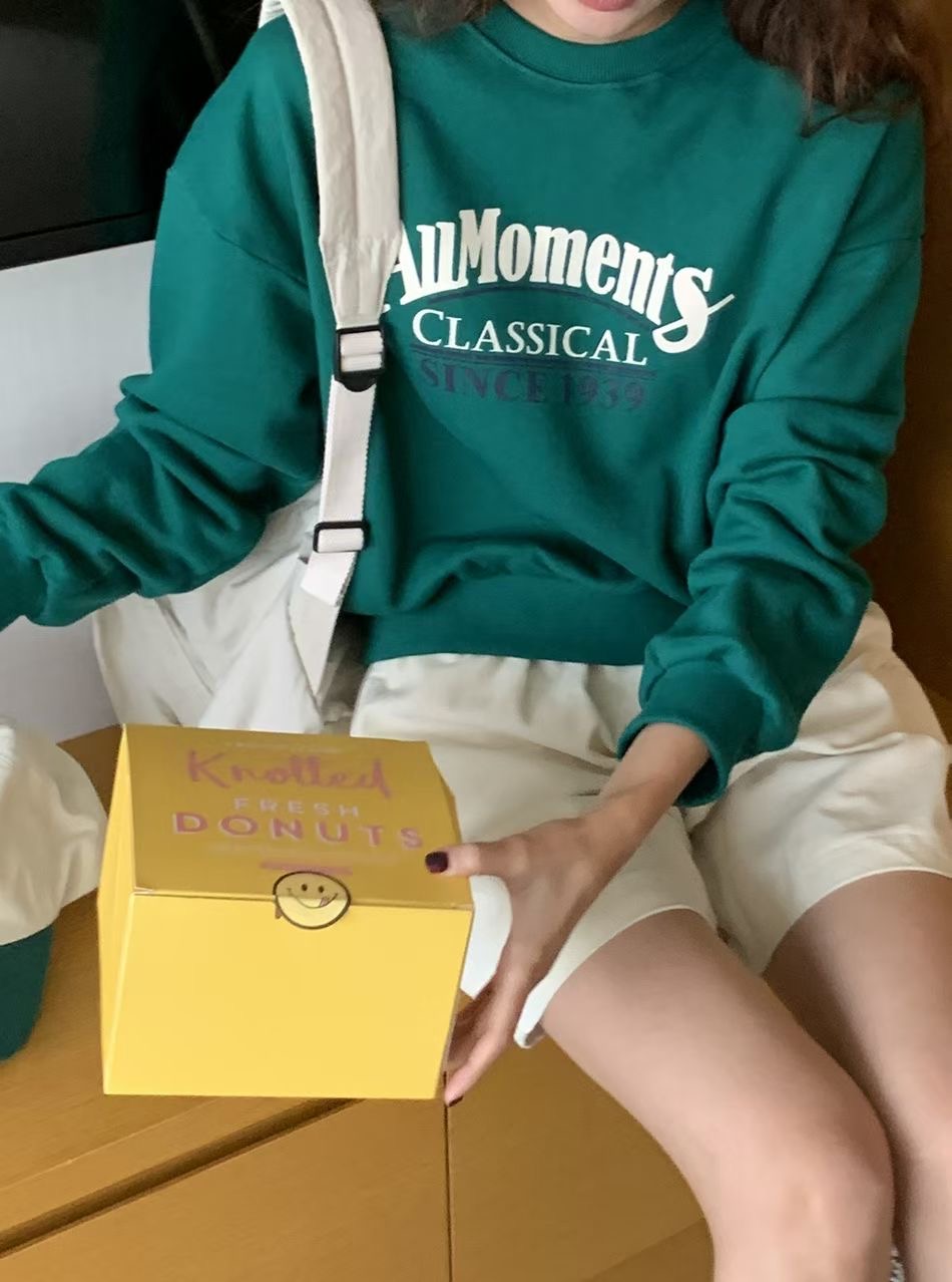 BLUSHER東大門直郵女裝新款推薦休閑熱賣時尚真品26春夏衛衣BLUSHER衛衣