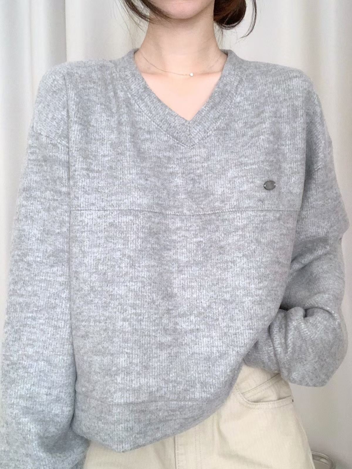 BLUSHER東大門實拍女裝新品推薦休閑人氣26春夏時尚職業衛衣BLUSHER衛衣圖色1