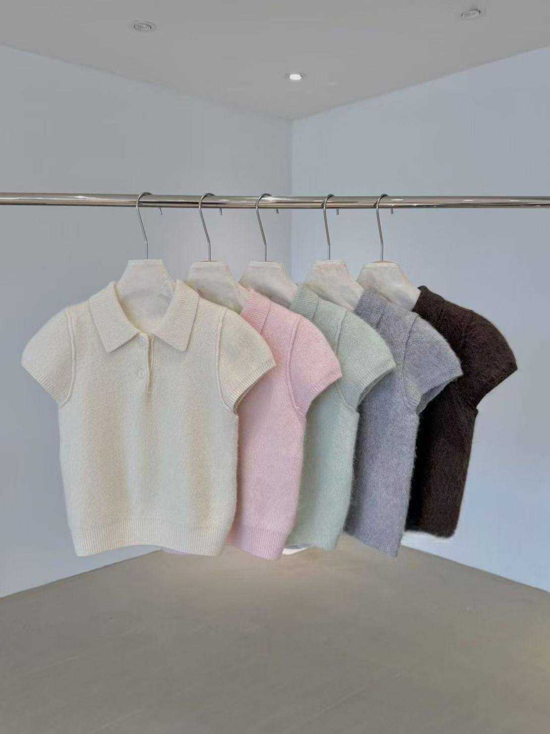 BLUSHER韓國代購女裝新品人氣時尚職業26春夏真品推薦針織衫BLUSHER針織衫