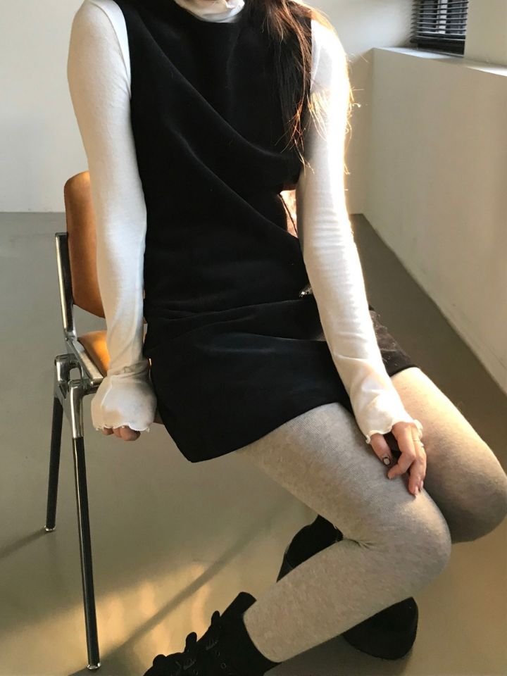 LIVE FOREVER韓國代購女士新款休閑26春夏連衣裙不含內搭LIVE FOR_EVER連衣裙