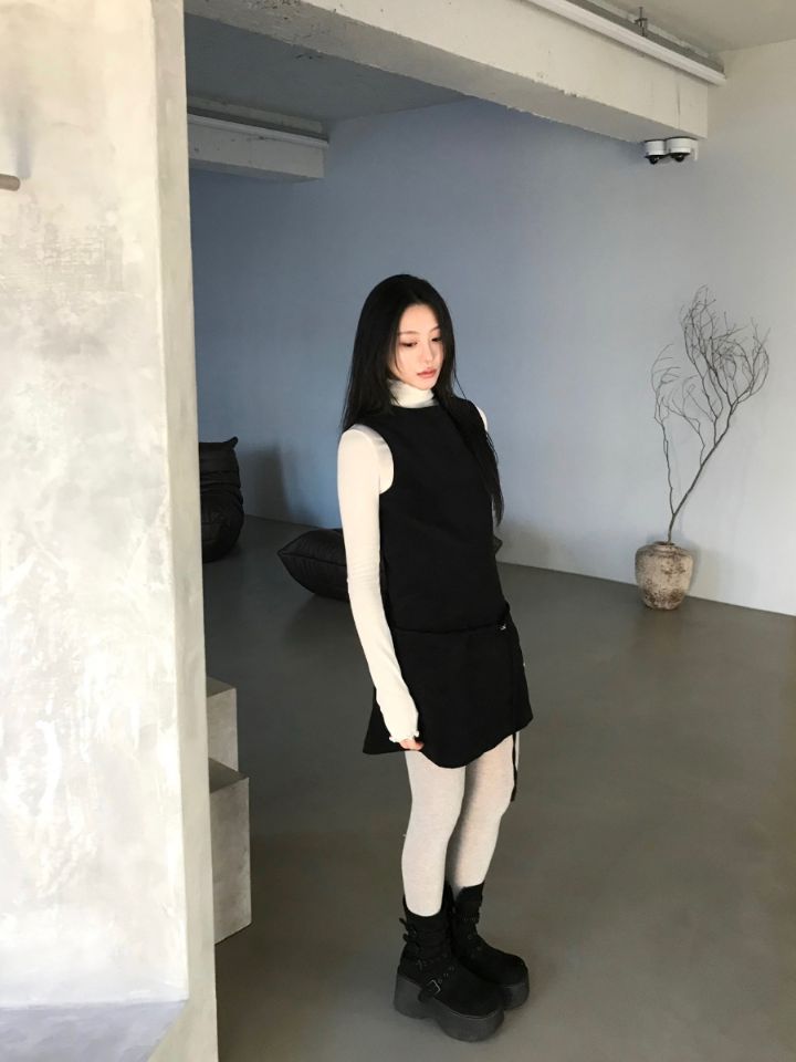 LIVE FOREVER韓國代購女士新款休閑26春夏連衣裙不含內搭LIVE FOR_EVER連衣裙