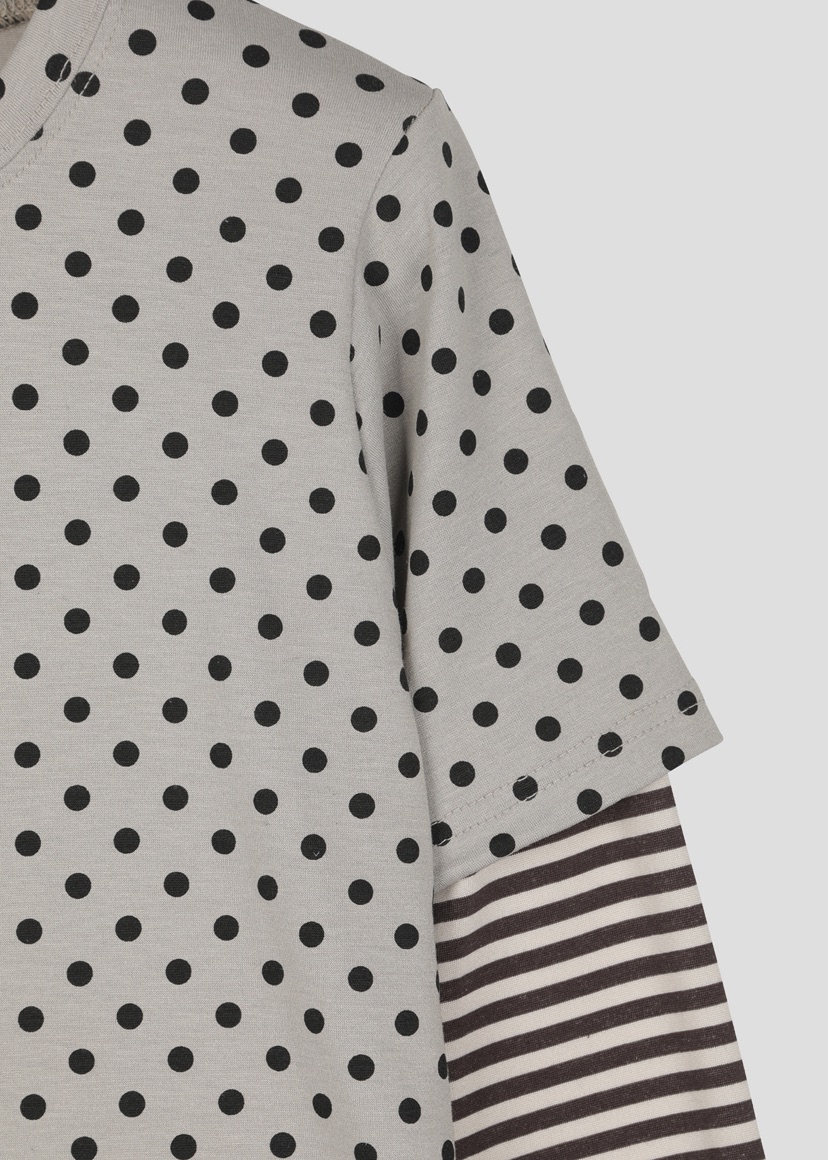 SHOTGUN韓國直郵女裝新品真品熱賣人氣26春夏長袖T恤假兩件SHOTGUN長袖T恤