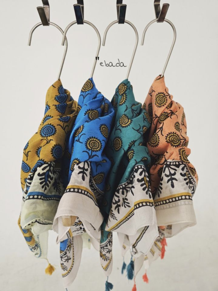 EBADA韓國代購女裝新品職業人氣26春夏休閑時尚真品圍巾披肩EBADA圍巾/披肩