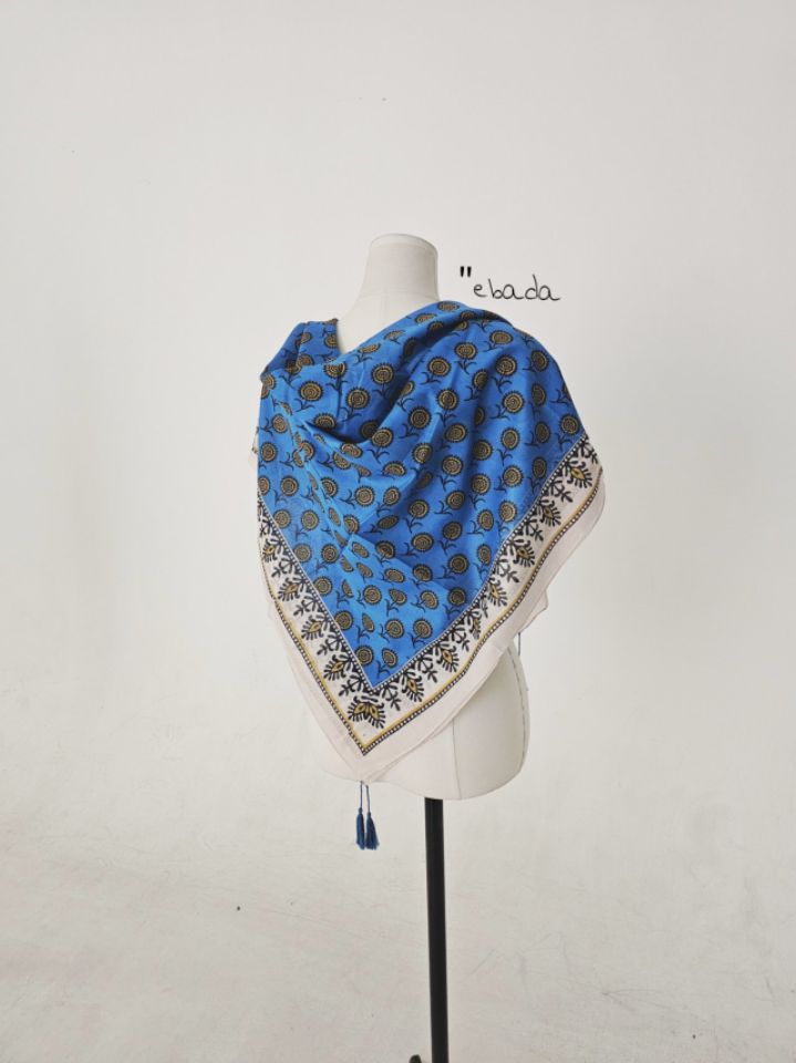 EBADA韓國代購女裝新品職業人氣26春夏休閑時尚真品圍巾披肩EBADA圍巾/披肩圖色1