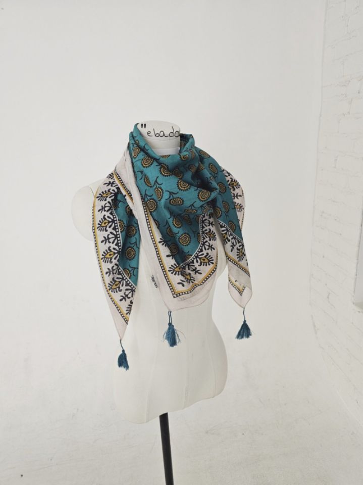 EBADA韓國代購女裝新品職業人氣26春夏休閑時尚真品圍巾披肩EBADA圍巾/披肩圖色4