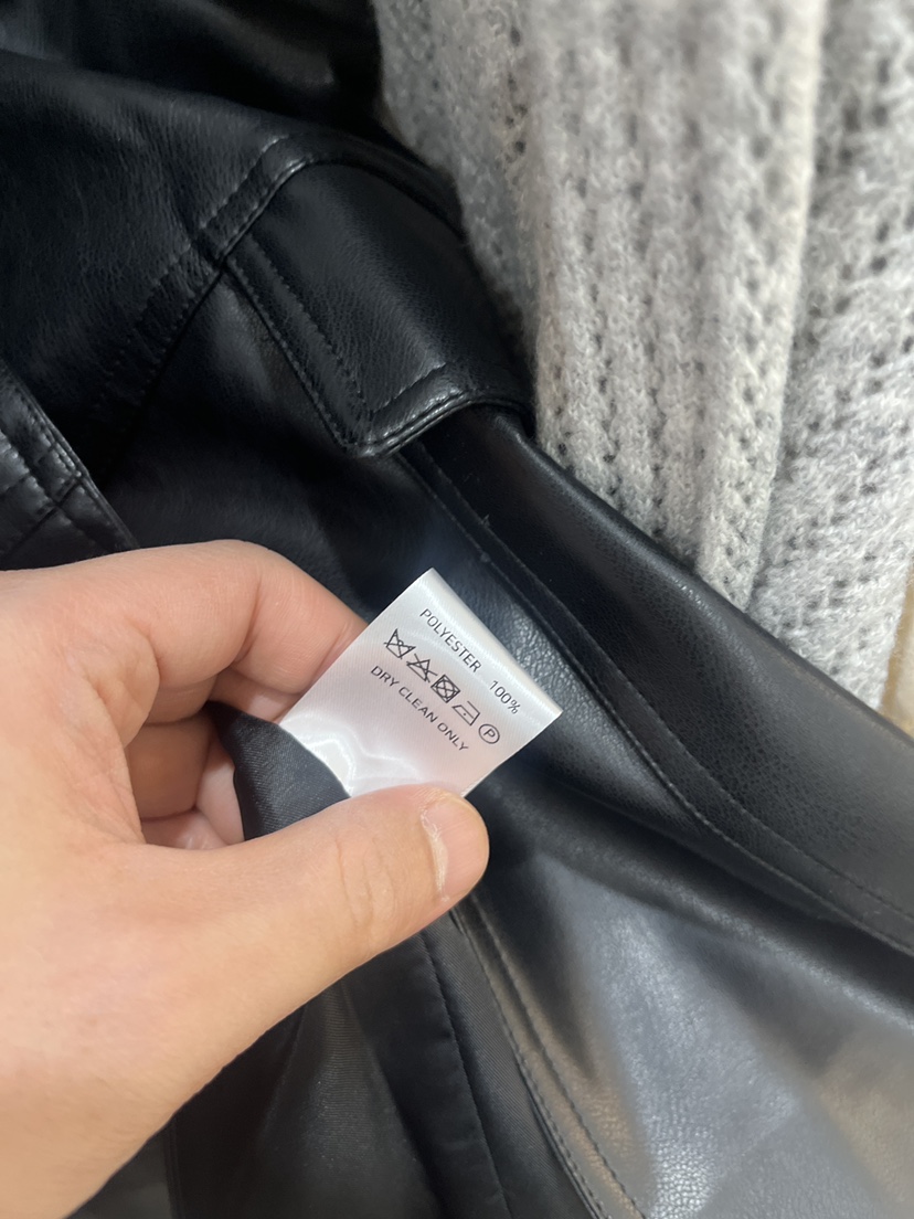 BLANC-A韓國直郵女裝新品休閑時尚26春夏熱賣推薦真品皮衣BLANC-A皮衣