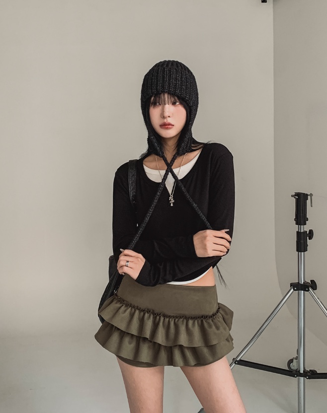 SHOTGUN韓國代購女裝新品真品人氣職業時尚長袖T恤假兩件SHOTGUN長袖T恤