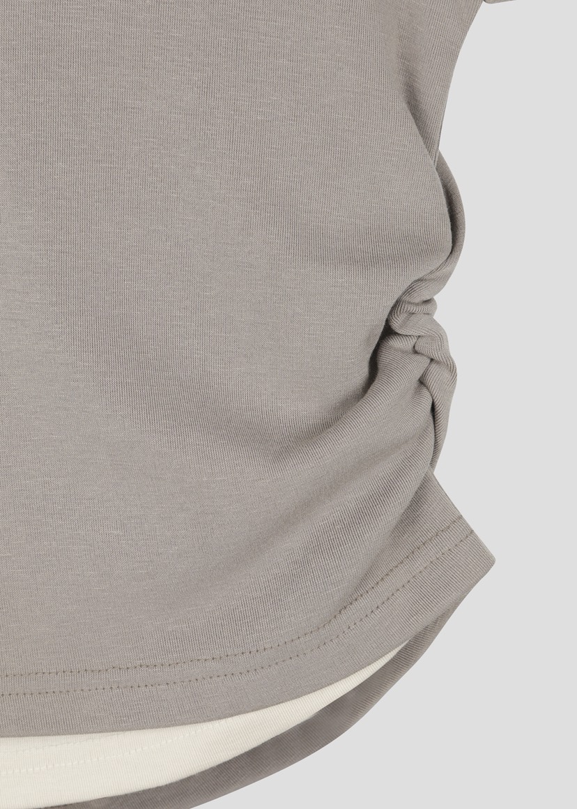 SHOTGUN韓國代購女裝新品真品人氣職業時尚長袖T恤假兩件SHOTGUN長袖T恤