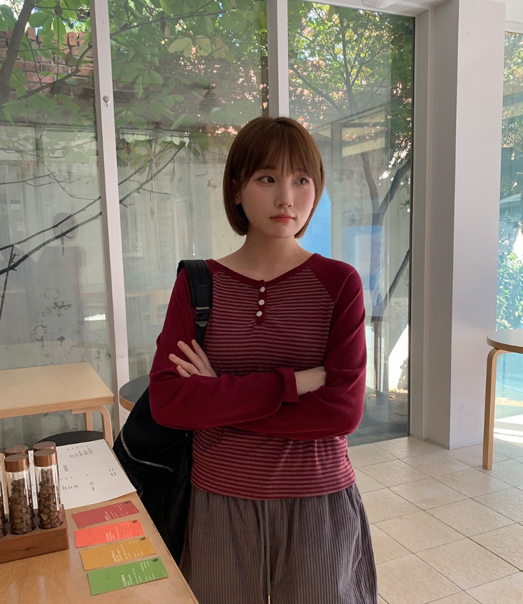 SHOTGUN東大門代購女裝新款職業熱賣休閑真品人氣長袖T恤SHOTGUN長袖T恤