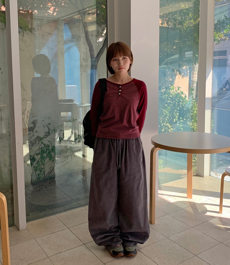 SHOTGUN東大門代購女裝新款職業熱賣休閑真品人氣長袖T恤SHOTGUN長袖T恤