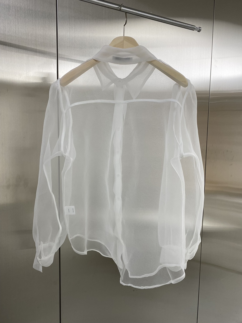 VERNI東大門直郵女裝新款26春夏熱賣人氣休閑襯衫蕾絲衫透視VERNI襯衫/蕾絲衫