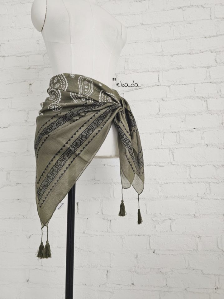 EBADA東大門代購女士新款休閑時尚職業熱賣人氣26春夏圍巾披肩EBADA圍巾/披肩