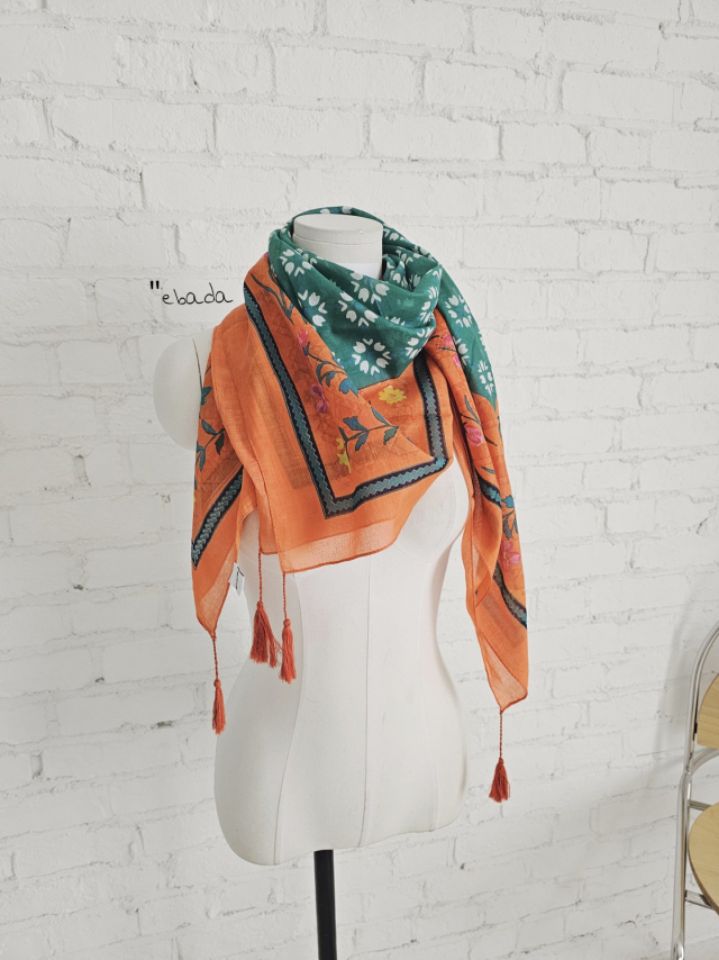 EBADA韓國代購女士新款人氣職業真品時尚休閑熱賣圍巾披肩EBADA圍巾/披肩