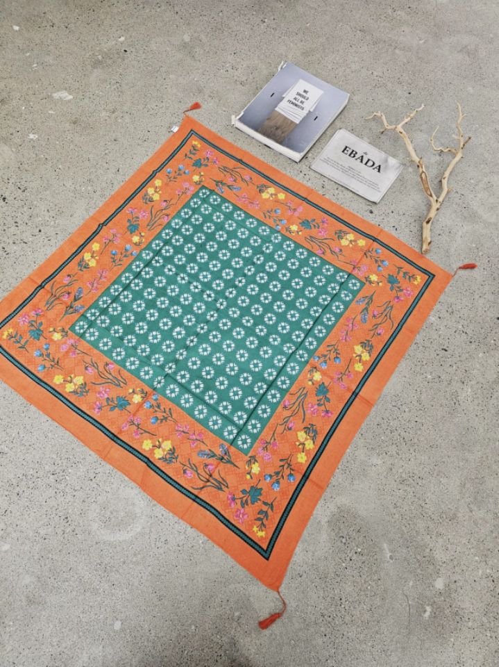 EBADA韓國代購女士新款人氣職業真品時尚休閑熱賣圍巾披肩EBADA圍巾/披肩圖色1