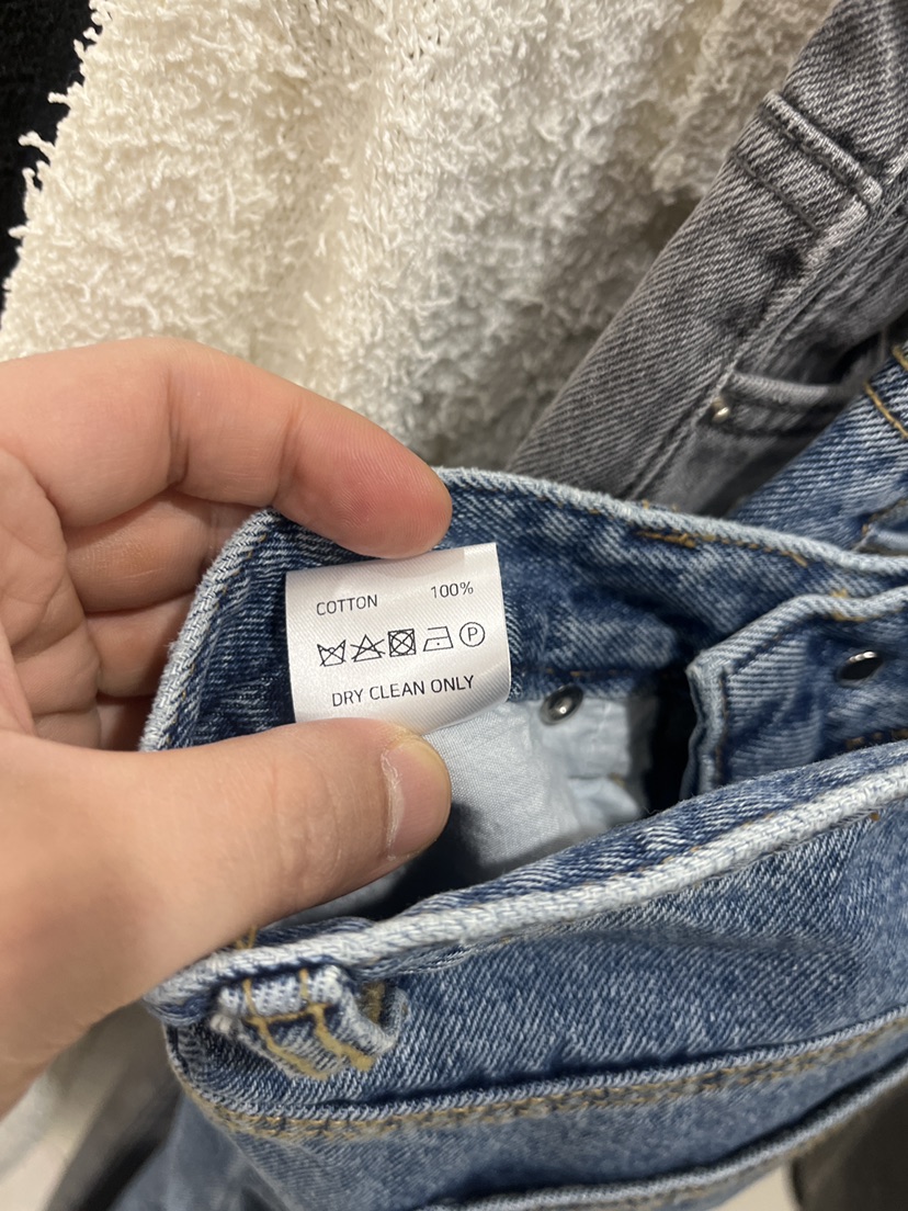 BLANC-A韓國直郵女士新款職業人氣真品休閑時尚推薦牛仔褲BLANC-A牛仔褲