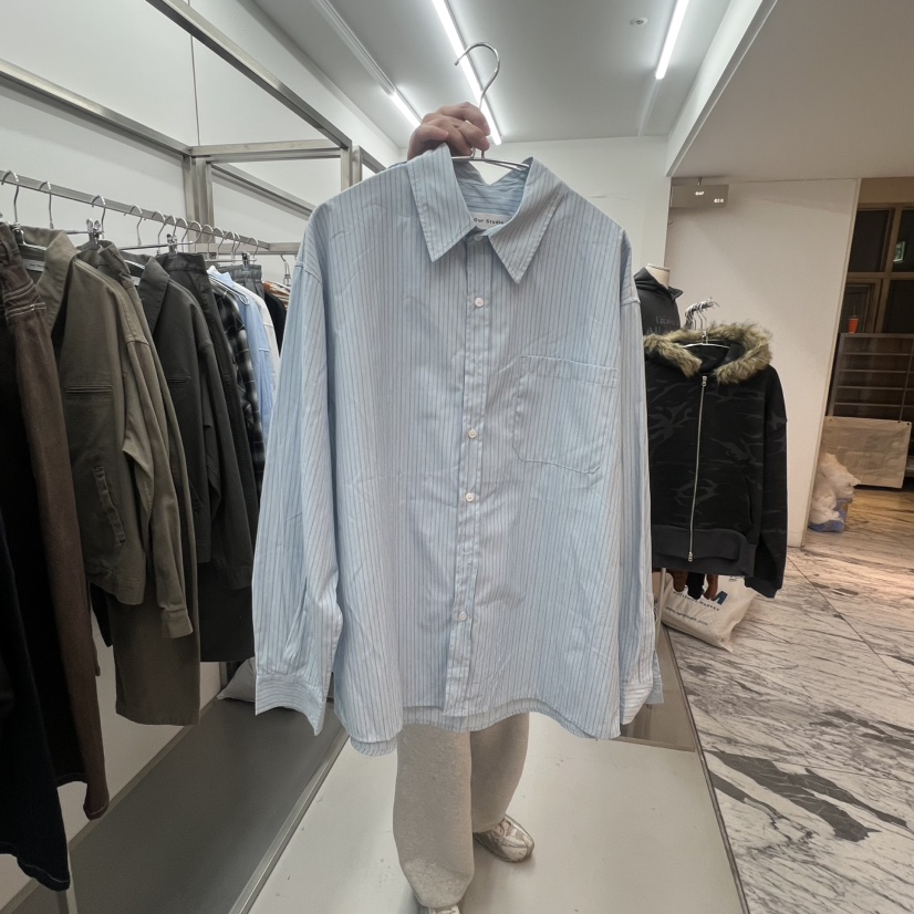 OUR東大門實拍女裝新款休閑時尚26春夏真品人氣襯衫蕾絲衫OUR襯衫/蕾絲衫圖色1