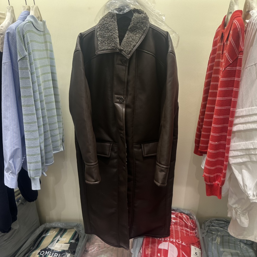 TOMGIRL東大門代購女士新款推薦人氣熱賣真品中長款大衣打折TOMGIRL中長款大衣圖色1