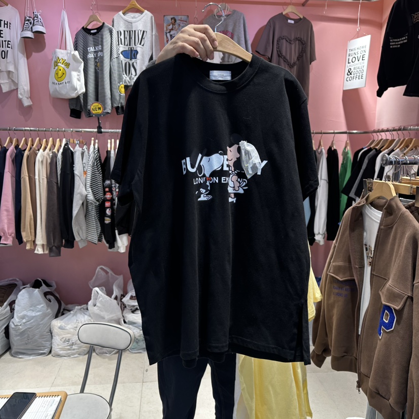 K STORY東大門直郵女士新品職業26春夏休閑真品T恤史努比K STORYT恤圖色3