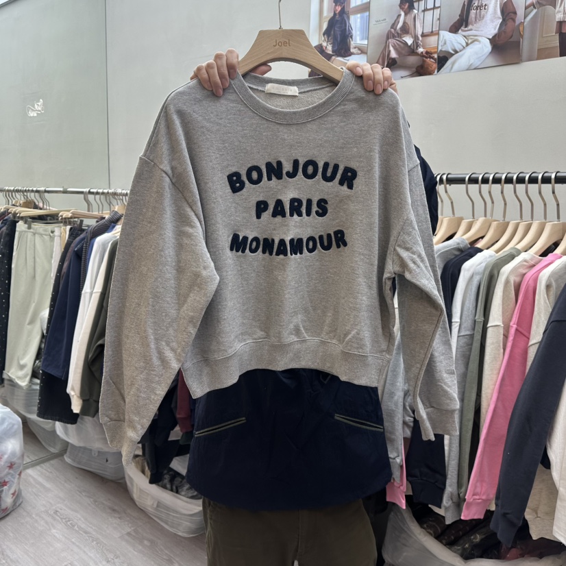 STICK WITH東大門直郵女裝新品熱賣推薦26春夏休閑時尚衛衣STICK WITH衛衣圖色2