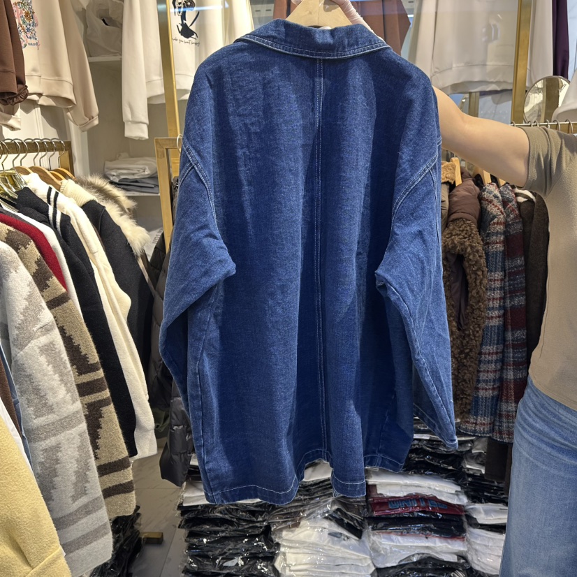 COCO HOLIC東大門直郵女裝新款時尚真品休閑26春夏夾克口袋COCO HOLIC夾克