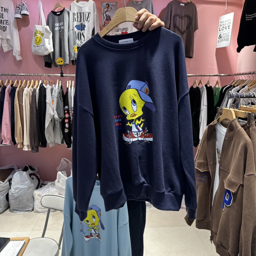 K STORY韓國直郵女士新款26春夏熱賣休閑時尚真品推薦衛衣K STORY衛衣圖色2