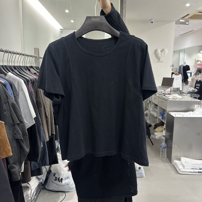 DIARRA韓國代購女裝新品26春夏職業推薦人氣休閑時尚熱賣T恤DIARRAT恤圖色3