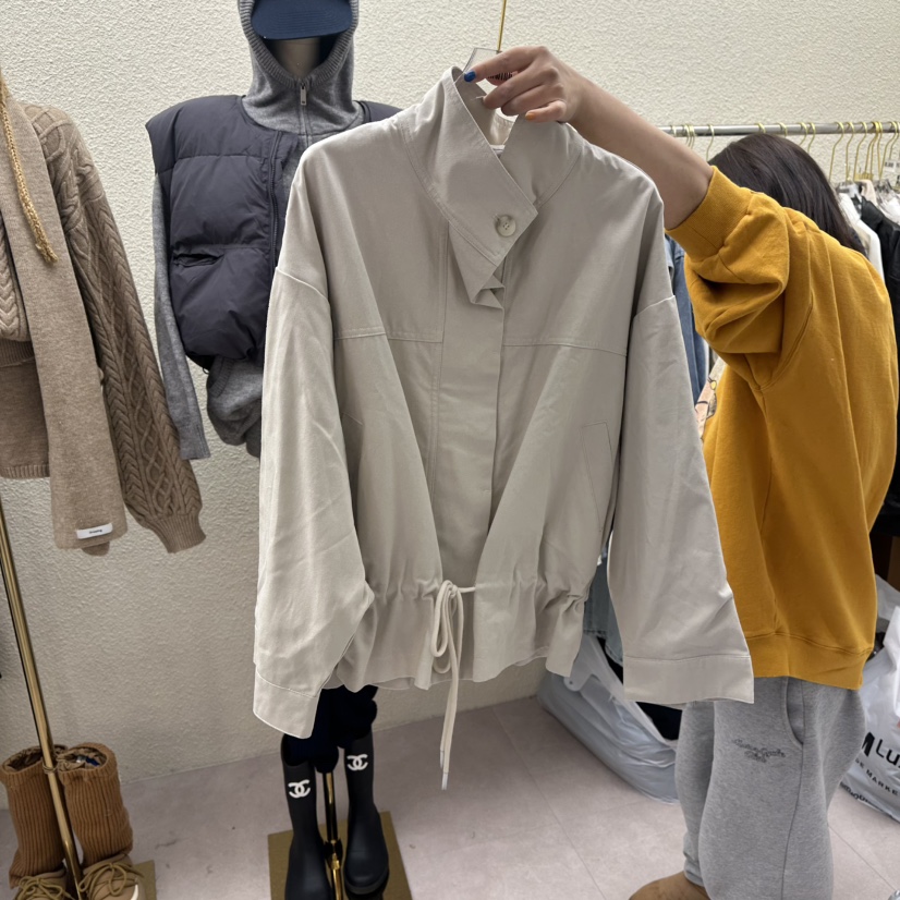 DRAWING東大門直郵女士新品職業時尚26春夏熱賣推薦人氣夾克DRAWING夾克圖色1