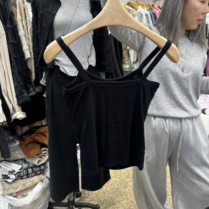 HAPPYBERRY韓國代購女士新品真品時尚職業人氣26春夏吊帶背心HAPPYBERRY吊帶/背心