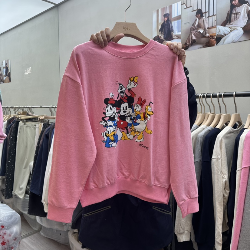 STICK WITH東大門代購女士新款人氣休閑真品職業熱賣衛衣STICK WITH衛衣圖色2