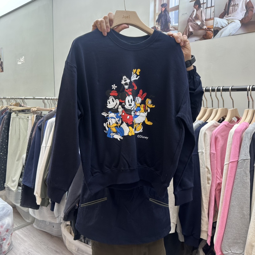 STICK WITH東大門代購女士新款人氣休閑真品職業熱賣衛衣STICK WITH衛衣圖色3