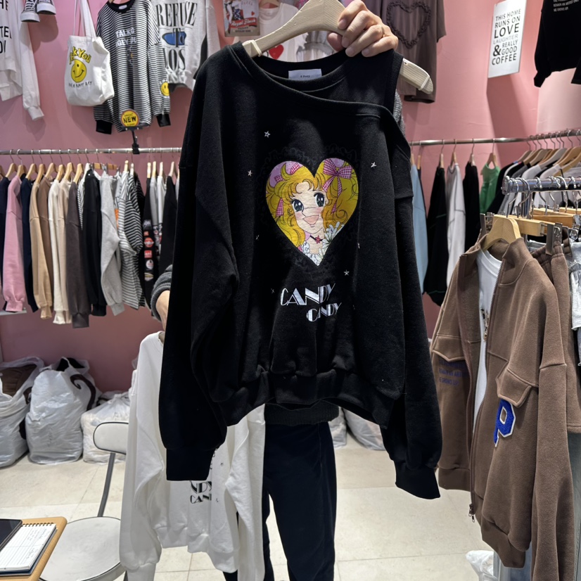 K STORY東大門直郵女裝新品真品26春夏職業熱賣推薦衛衣K STORY衛衣圖色2